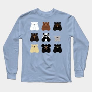 Types of bears Long Sleeve T-Shirt